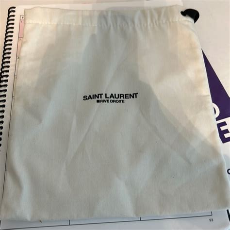 saint laurent dust bag